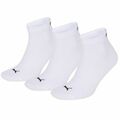 6-18 Paar Herren Damen Puma Quarter Socken Sneakersocken weiss Größen: 35-46