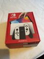 Nintendo Switch OLED-Modell HEG-001 64GB Handheld-Spielekonsole - Weiß