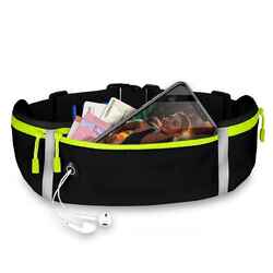 Handy Lauf Gürtel für Wiko Harry 2 Sport Hülle Joggen Fitness Gurt Bauchtasche