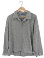 ZARA Polo-Shirt Damen Gr. DE 40 hellgrau Casual-Look