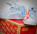 Vans Stiefel Unicorn Sk8-Hi Babyblau Silber Glitzer Einhorn