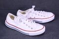 Converse All Star Classic OX Unisex Sneaker Chucks Gr. 37 weiß Canvas CH2-106