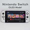 Nintendo Switch OLED-Modell  64GB Handheld-Spielekonsole - Weiß - Top Zustand