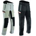 Motorrad Textilhose schwarz/grau Motorrad Sommer NEU atmungsaktiv Biker Motorrad