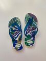 Havaianas - Gemusterte Flip Flops Glitter & Folia Gr. 39/40 (NEU)