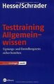 Testtraining Allgemeinwissen: Eignungs- und Einstel... | Buch | Zustand sehr gut