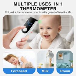 Digital Fieberthermometer Infrarot Kontaktlos Thermometer Baby Erwachsene