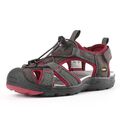 Damen Outdoor Trekking Sandalen Wander Berg Sommer Klett Schuhe Schwarz Gr.36-42