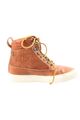 MIPACHA High Top Sneaker Damen Gr. DE 36 braun Casual-Look