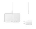 Samsung Wireless Charger Duo mit Schnellladeadapter EP-P5400T - Induktive