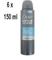 34,39€/L - 6x DOVE Men+Care Deospray "Clean Comfort" - 150ml