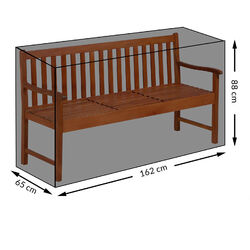 KINGSLEEVE® Abdeckung für Gartenmöbel Winterfest Gartenbank Abdeckplane✔️UV-beständig✔️Wetterfest✔️verstärkte Doppelnaht✔️