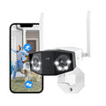 Reolink 4K 8MP Überwachungskamera Aussen Duo 2 WiFi Dual-Lens 180° Weitwinkel