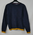 Damen TOMMY HILFIGER Pullover Blau Baumwolle Modern Cool Größe DE 40/42 L TOP!