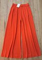 Neu Esprit Lockere Weite Culotte Hose Gr. S, 36-38 Orange Rot