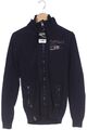 Camp David Strickjacke Herren Cardigan Jacke Gr. S Baumwolle Marineblau #3ofspzi