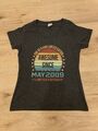 Damen T-Shirt Gr. M Awesome Since May 2009 limited edition  Port & Company