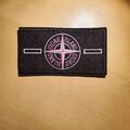 Stone Island Ersatz Badge | pink grey | Logo Patch | Hypebeast Mode 2024 Style