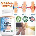 SAM-e 400mg - Gehirn Und Nervensystem Gesund, Leberreinigung, Positive Gefühle