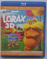 Dr. Seuss The Lorax (Blu-ray/DVD, 2012, Canadian 3D)