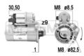 MESSMER Starter 0.9 KW passend für VW Lupo 1.0 1.4 Polo Seat Arosa Ibiza II