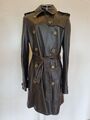 Burberry London Trench Mantel Gr. S Lammleder braun