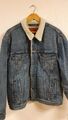 Levi’s Teddy Jeans Jacke - blau - Gr. L 1x getragen, neuwertige Teddyjeansjacke