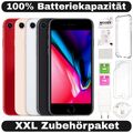 Apple iPhone 8 - 64 GB 256 GB - Grau Rot Gold Silber - WIE NEU - 100% Batterie