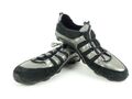 Ecco Damenschuhe Sneaker Gr. 38 Schwarz/Grau Textil/Leder Turnschuhe (19243)