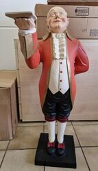 Butler Figur 85 cm mit Tablett