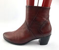 GABOR DAMENSTIEFEL STIEFELETTEN BOOTS GR: 39 UK: 6 ROT