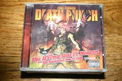 FIVE FINGER DEATH PUNCH-"THE WRONG SIDE OF HEAVEN AND ... VOL. 1" CD 1ST PRESS