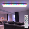 Deckenlampe Deckenleuchte Panel Regenbogen Effekt Fernbedienung CCT RGB LED