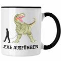 Trendation - Admin Tasse Geschenk Programmierer Informatiker .Exe Ausführen Dino