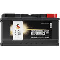 SIGA Autobatterie 12V 100AH 850A/EN Starterbatterie ersetzt 105Ah Batterie