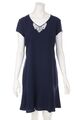 Vera Mont Cocktail Dress Applications D 38 navy blue