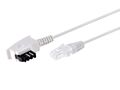 DSL VDSL Router IP Kabel 6m weiss FritzBox EasyBox Speedport TAE RJ45 weiß 6,0 m