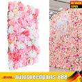 12x Künstliche Blumenwand Rosenwand Hochzeit Straße Hintergrund Floral Dekor DIY