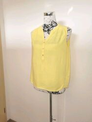 ⭐️sehr schöne gelbe Sommerbluse/Shirt/Top, C&A, Gr. 42⭐️