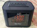 Karcher DAB 2420 digitaler Radiowecker UKW DAB+ Radio Dual-Alarm schwarz neuw.