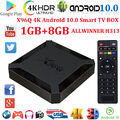 Neu 2024 Android 10.0 4K HD 5G WIFI6 1GB+8GB Smart TV BOX Media Player Quad Core