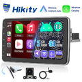 10.1" 1 DIN Android 13 Autoradio Apple Carplay mit GPS Navigation RDS WiFi 2+64G