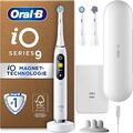 Oral-B iO Series 9 Plus Edition Elektrische Zahnbürste, 3 Aufsätze, 7 Modi, Etui