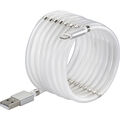 Renkforce USB-Kabel USB 2.0 USB-A Stecker, Apple Lightning Stecker 1.00 m Wei...