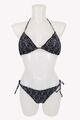 Karl Lagerfeld Damen Bademode Gr. 38 (M) Schwarz / Weiß NEU Bikini Bikini-Set