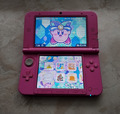 Nintendo 3DS XL Rosa Handheld Konsole + Spiele | Defekt