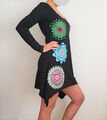 Original DESIGUAL Kleid, Rock, Top, Gr. XS-S, 34-36, schwarz, Neu