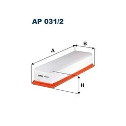 FILTRON Luftfilter für BMW AP 031/2