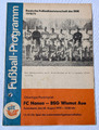 Orig. Programm FC Hansa Rostock BSG Wismut Aue 70/71 DDR Oberliga Fußball FCH
