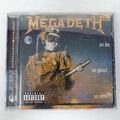 CD MUSICA METAL Megadeth – So Far, So Good... So What! Capitol Records 